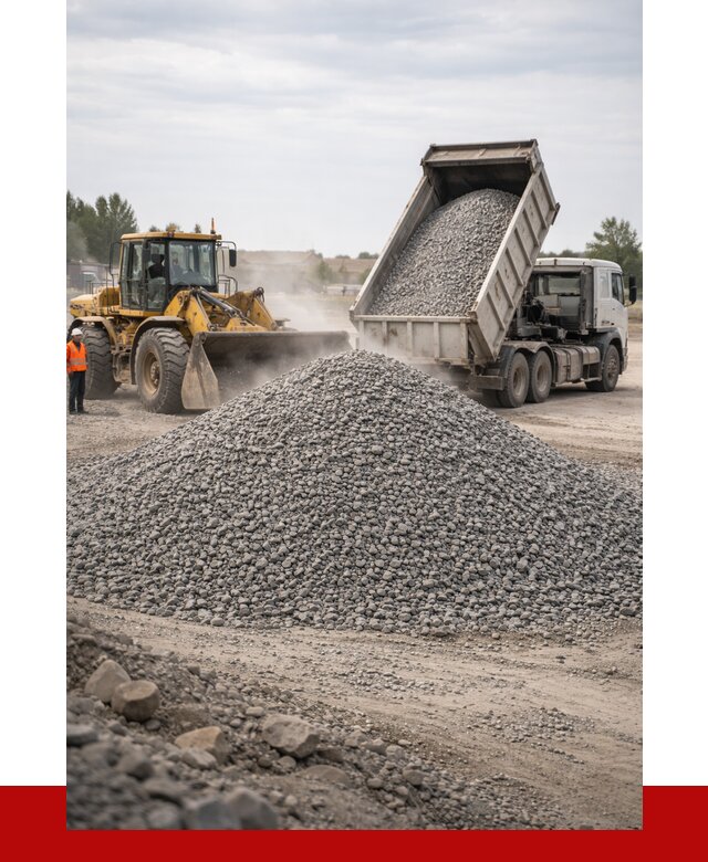 Купить щебень с доставкой в Кинели от 2547 руб. | ПРОНЕРУДКнл