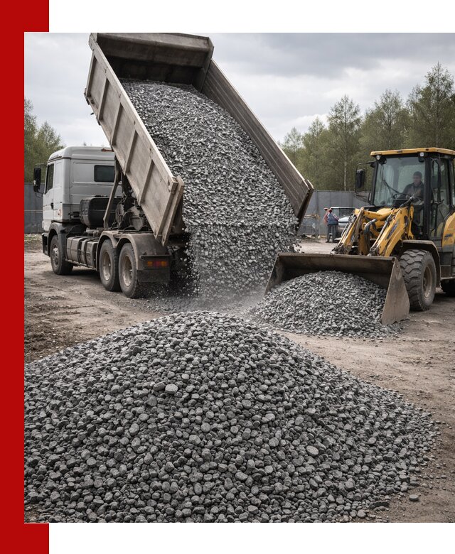 Доставка и продажа щебня гранитного в Кинели