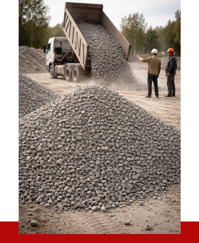 Гранитный щебень фракция 0-5 в Кинели от 2955 руб ПРОНЕРУДКнл