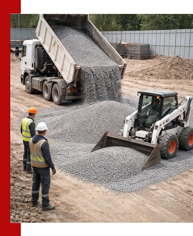 Доставка и продажа гранитного щебня фракции 0-5 в Кинели