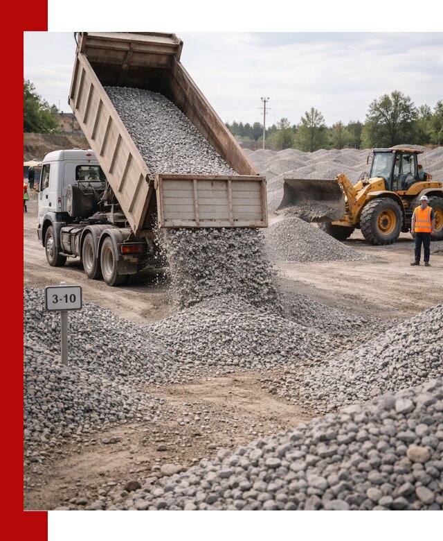 Гранитный щебень фракции 3–10: доставка и продажа в Кинели