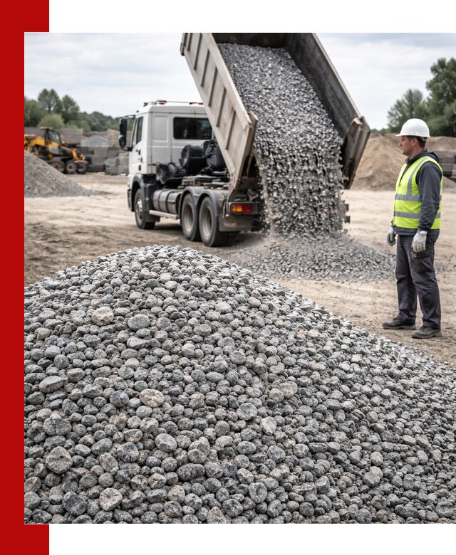 Доставка и продажа гранитного щебня фракции 5-20 в Кинели