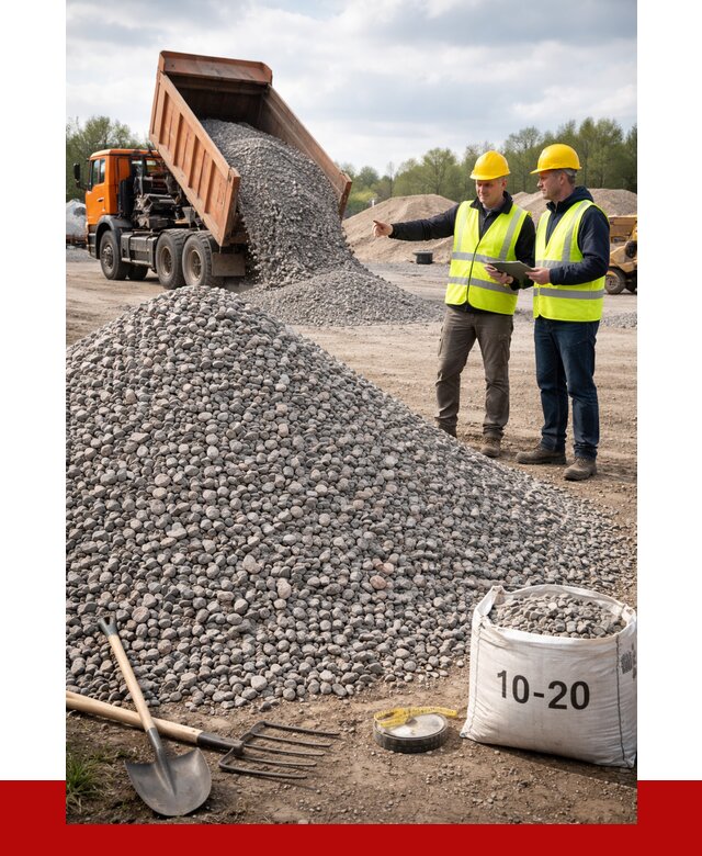 Гранитный щебень фракция 10-20 в Кинели от 4279 руб.|ПРОНЕРУДКнл