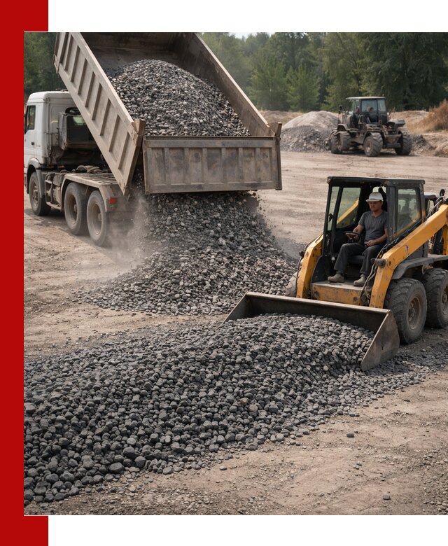 Гранитный щебень фракция 40-70 с доставкой в Кинели