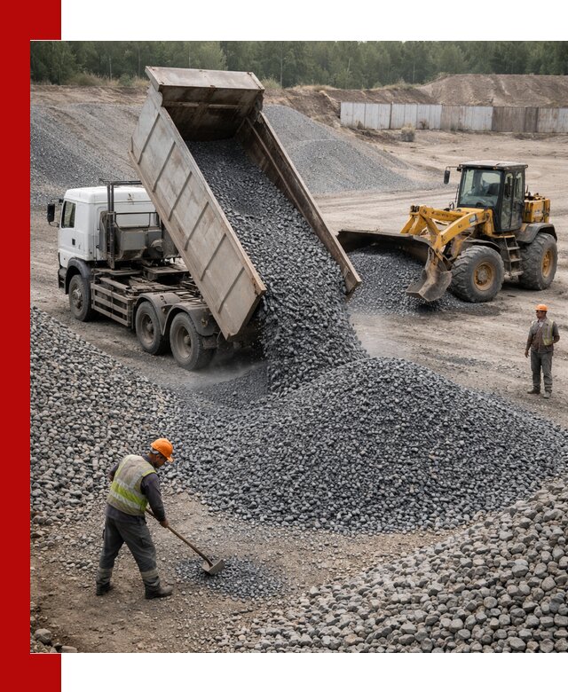 Щебень габбро-диабаз фр. 5-20 с доставкой в Кинели