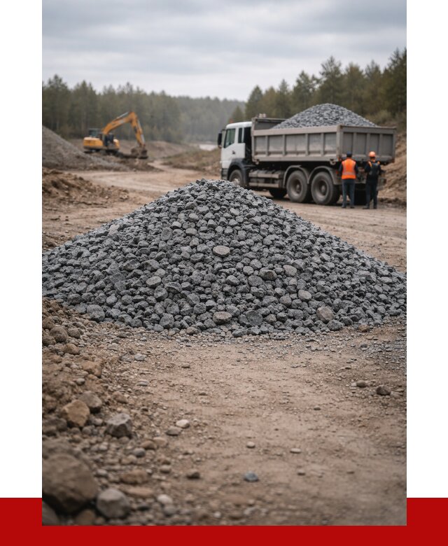 Щебень габбро диабаз фракция 40-70 в Кинели от 2241 р-ПРОНЕРУДКнл