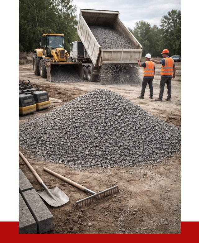 Гравийный щебень купить в Кинели от 2241 р. ПРОНЕРУДКнл
