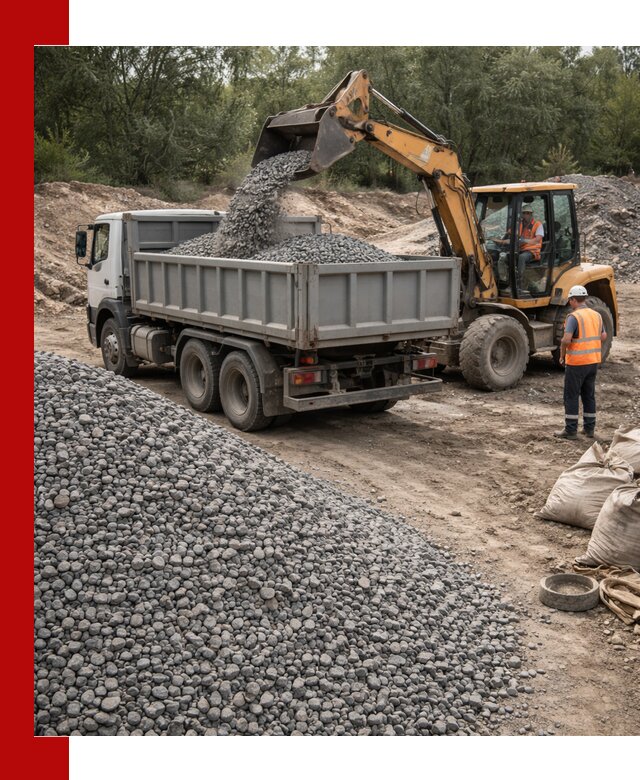 Доставка гравийного щебня в Кинели оптом и в розницу