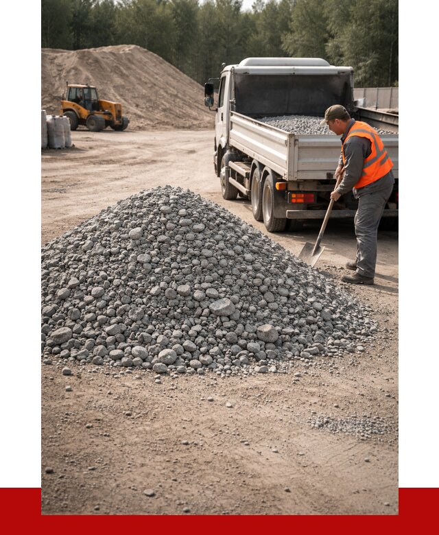 Гравийный щебень фракция 5-10 в Кинели от 2241 р. | ПРОНЕРУДКнл