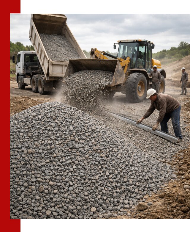 Гравийный щебень фракция 5-20 с доставкой в Кинели