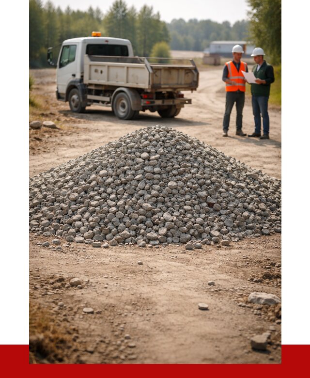 Гравийный щебень фракция 20-40 в Кинели от 1223 р. | ПРОНЕРУДКнл