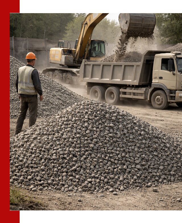 Шлаковый щебень фракция 5-20 с доставкой в Кинели