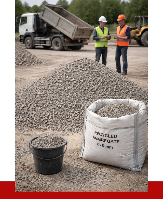 Вторичный щебень фракция 0-5 в Кинели от 1630 р. ПРОНЕРУДКнл