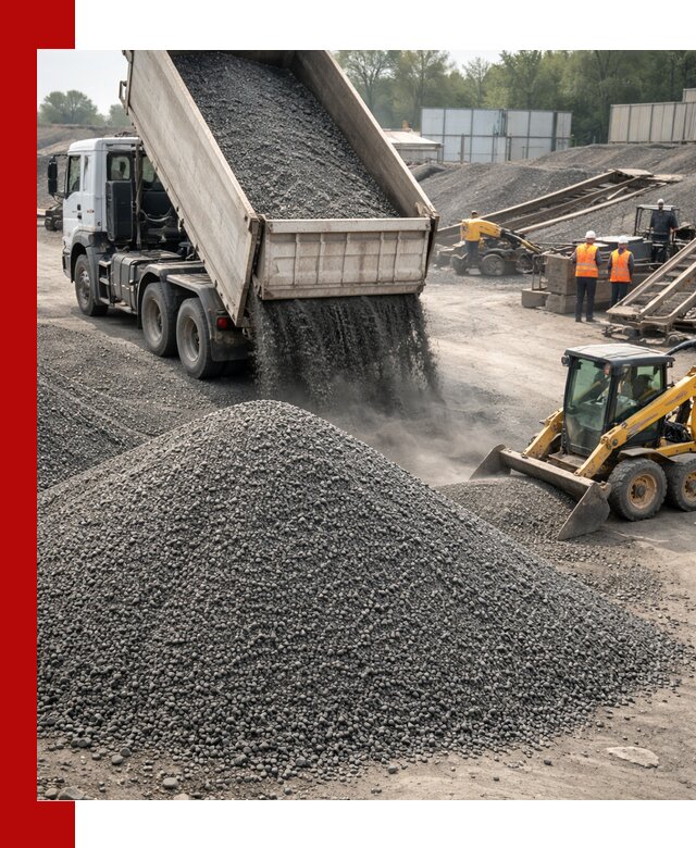 Вторичный щебень фракция 0–5 с доставкой в Кинели