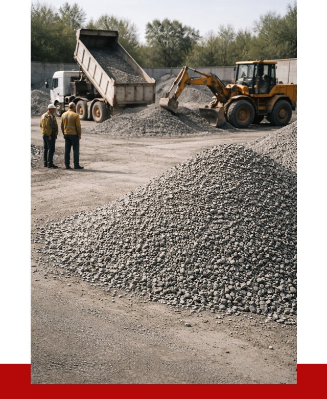 Вторичный щебень фр. 5-20 в Кинели от 1630 р. - ПРОНЕРУДКнл