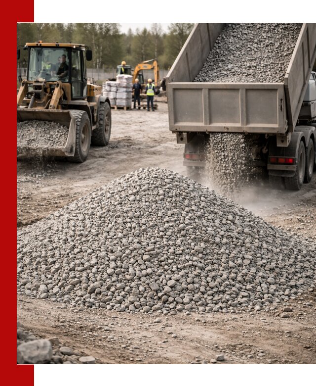 Вторичный щебень фракции 5-20 в Кинели — доставка и продажа крупнотоннажно