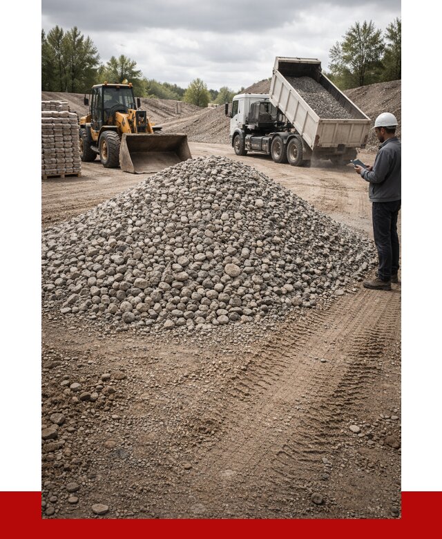 Купить бетонный щебень в Кинели, от 3260 р. ПРОНЕРУДКнл