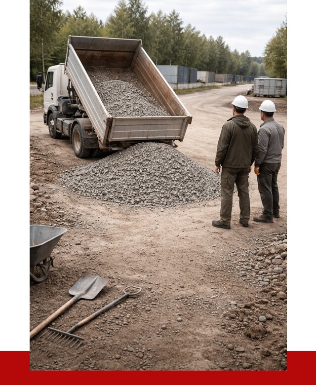 Бетонный щебень фракция 5-20 в Кинели от 3260 р., ПРОНЕРУДКнл