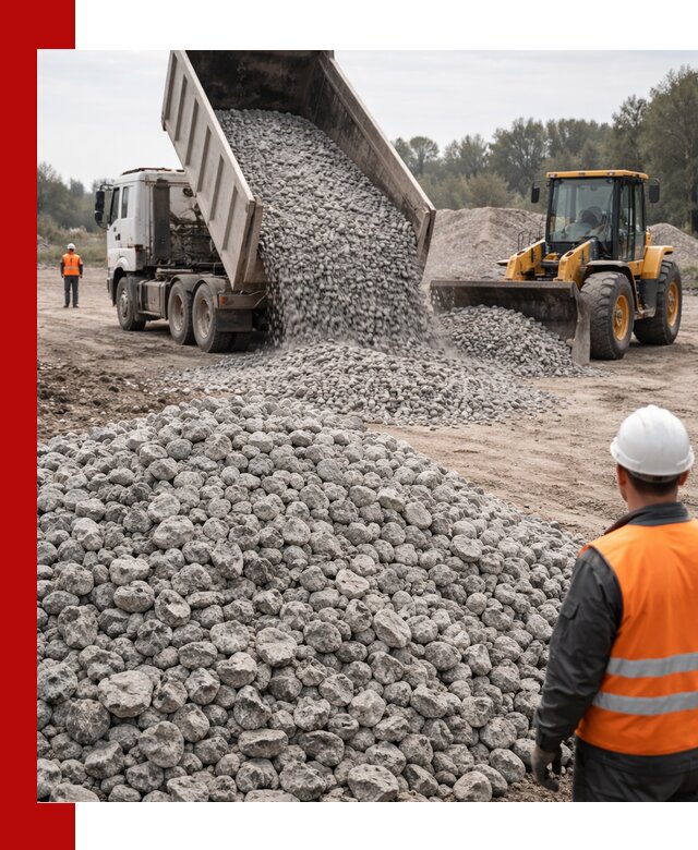 Доставка бетонного щебня фракции 20-40 в Кинели