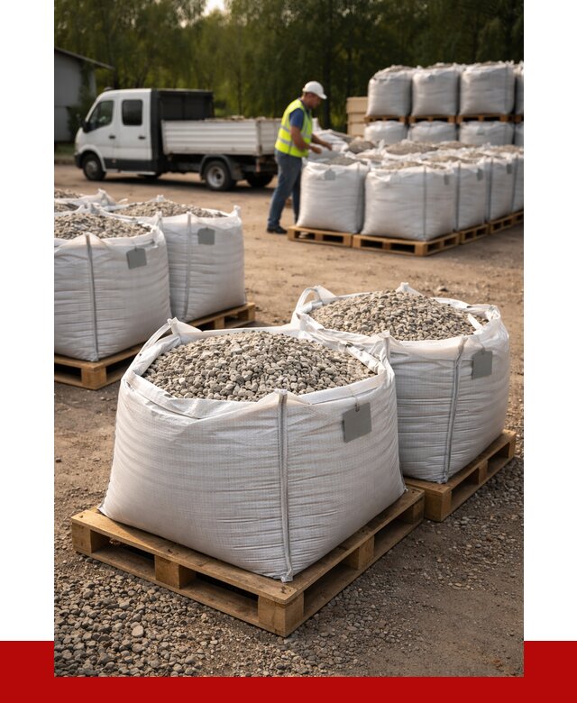 Щебень в мешках с доставкой в Кинели от 4279 р. | ПРОНЕРУДКнл