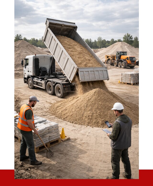 Карьерный песок с доставкой в Кинели от 3668 р. ПРОНЕРУДКнл
