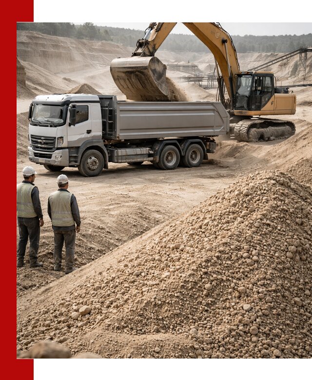 Карьерный крупнозернистый песок с доставкой в Кинели