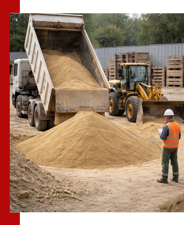 Доставка карьерного мелкозернистого песка в Кинели