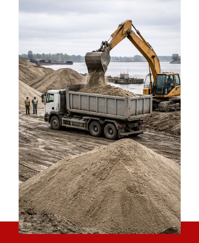 Купить речной песок навалом в Кинели от 1834 р., ПРОНЕРУДКнл