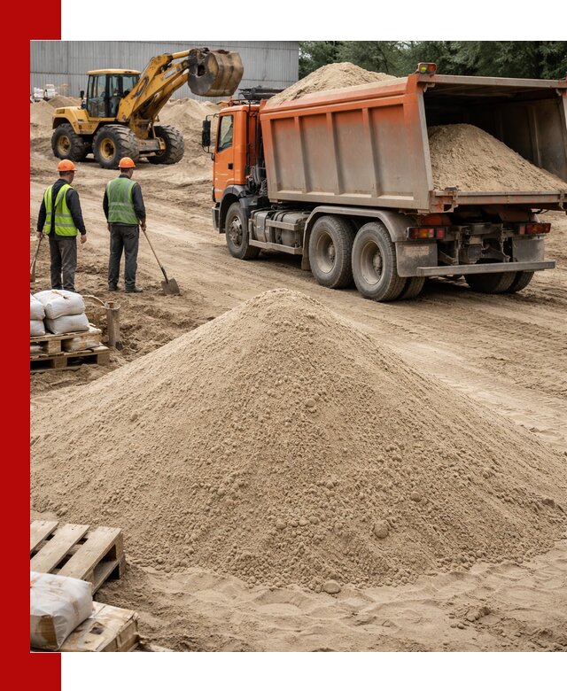 Доставка и продажа мытого речного песка в Кинели