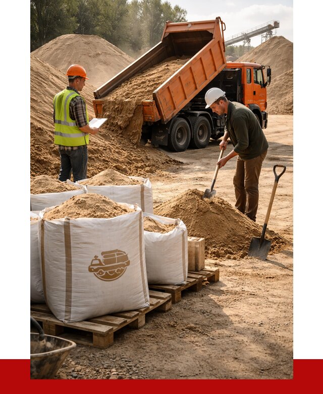 Строительный песок в Кинели от 2241 р. с доставкой, ПРОНЕРУДКнл