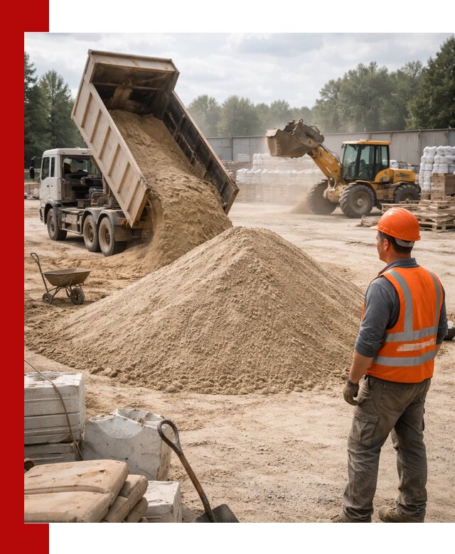 Доставка строительного песка с самосвалом в Кинели