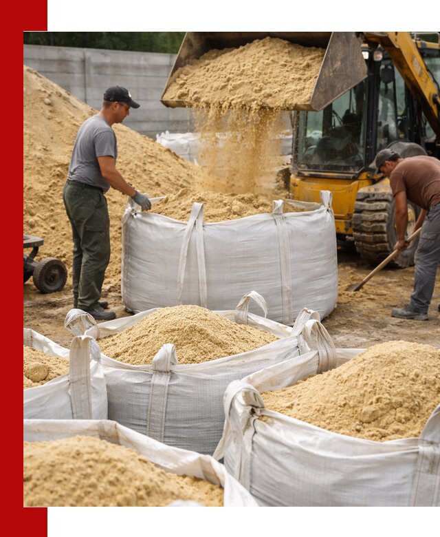 Поставка качественного песка для кладки в Кинели