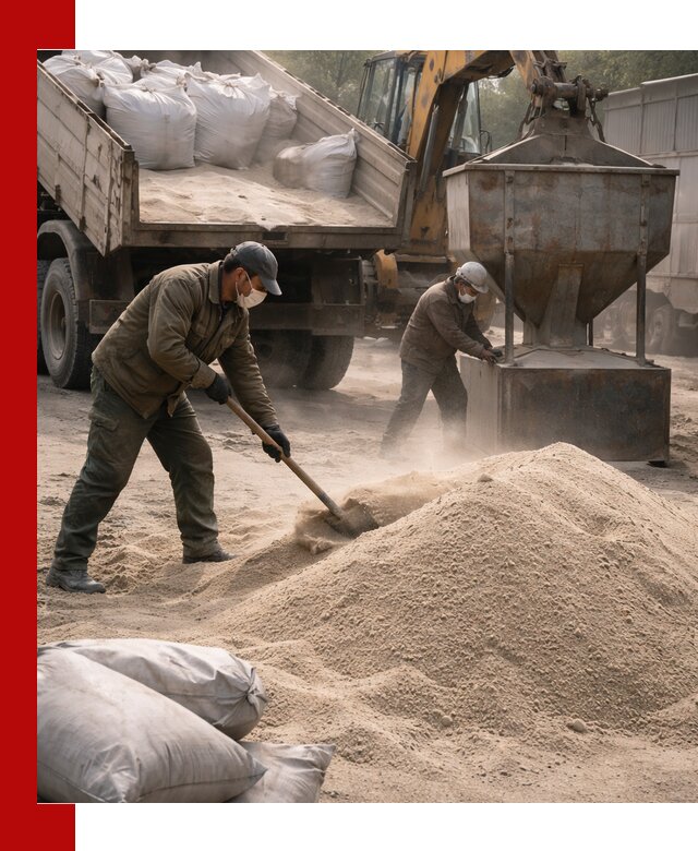 Кварцевый песок для пескоструя в Кинели — доставка и качество