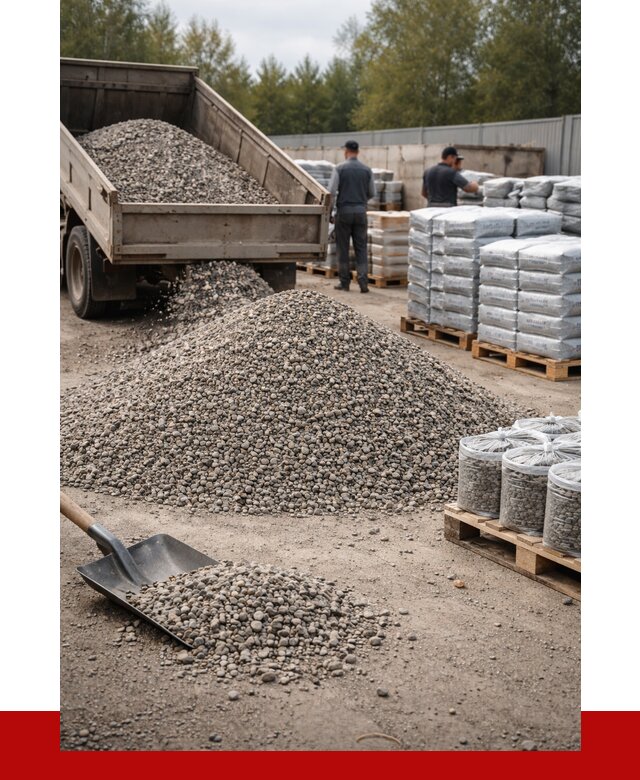Гравий фракция 5-20 в Кинели купить от 2343 р. ПРОНЕРУДКнл