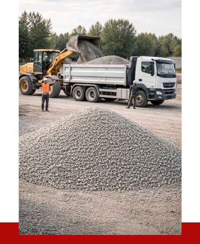 Купить мытый гравий в Кинели от 3566 р, доставка ПРОНЕРУДКнл