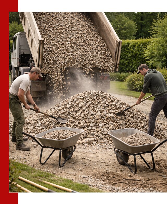 Доставка и продажа декоративной гальки в Кинели