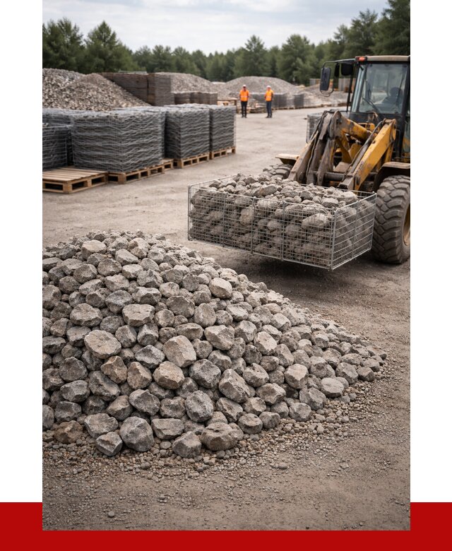 Камень для габионов фракция 70-150 в Кинели от 4279 р. | ПРОНЕРУДКнл