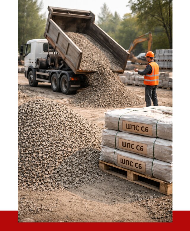 ЩПС С6 в Кинели с доставкой от 2241 р. за куб | ПРОНЕРУДКнл