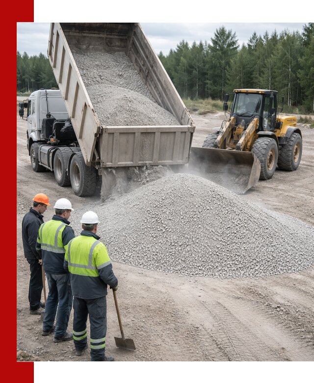 Известняковый отсев 0-5 доставка в Кинели быстро и выгодно