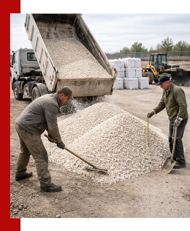 Мраморная крошка с доставкой и разгрузкой в Кинели