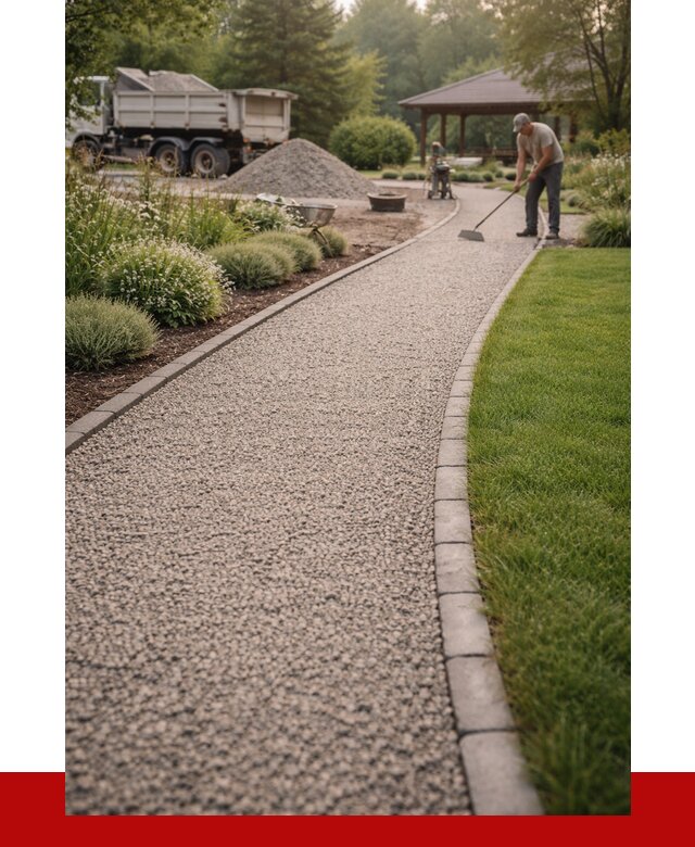 Каменная крошка для дорожек в Кинели от 3260 р. | ПРОНЕРУДКнл