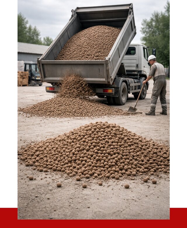 Керамзит с доставкой в Кинели от 4279 р. за м3 | ПРОНЕРУДКнл