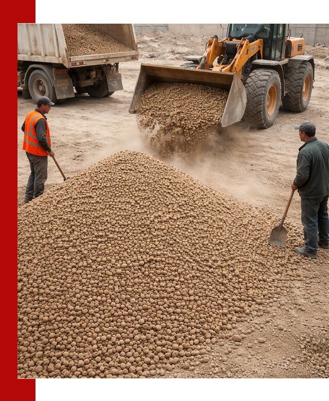 Керамзит фракция 10-20 с доставкой в Кинели