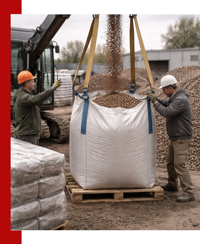 Керамзит в биг-бегах с доставкой в Кинели