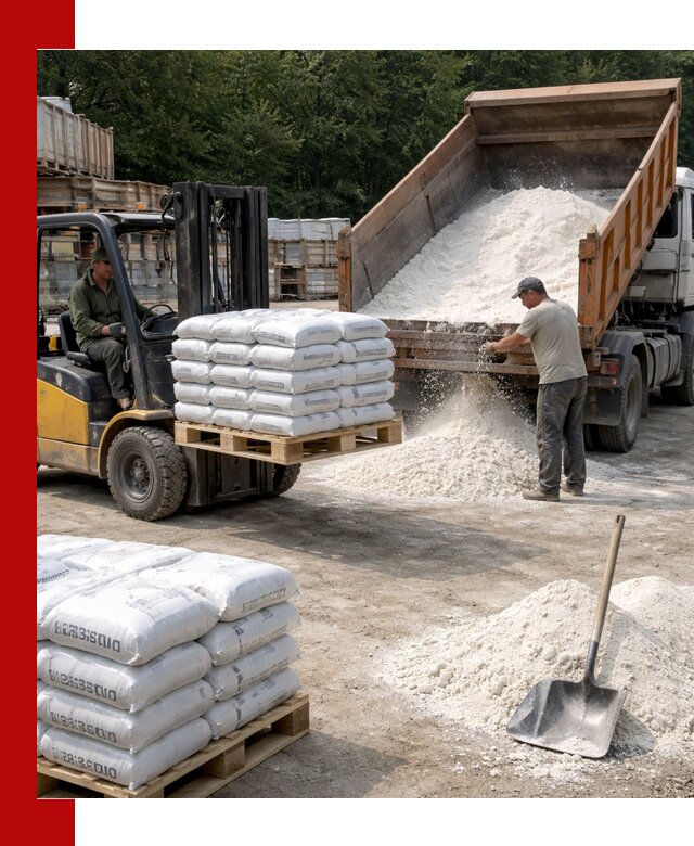 Доставка строительной извести оптом и в розницу в Кинели
