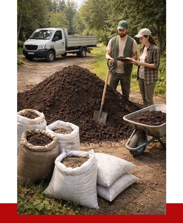 Купить грунт с доставкой в Кинели от 4585 р. за м3 | ПРОНЕРУДКнл