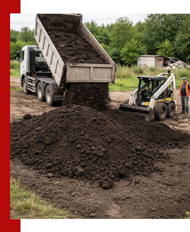 Поставка плодородной земли с доставкой самосвалом в Кинели