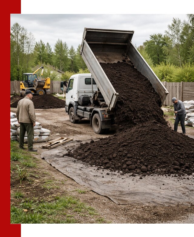 Доставка качественного почвогрунта в Кинели оптом и в розницу