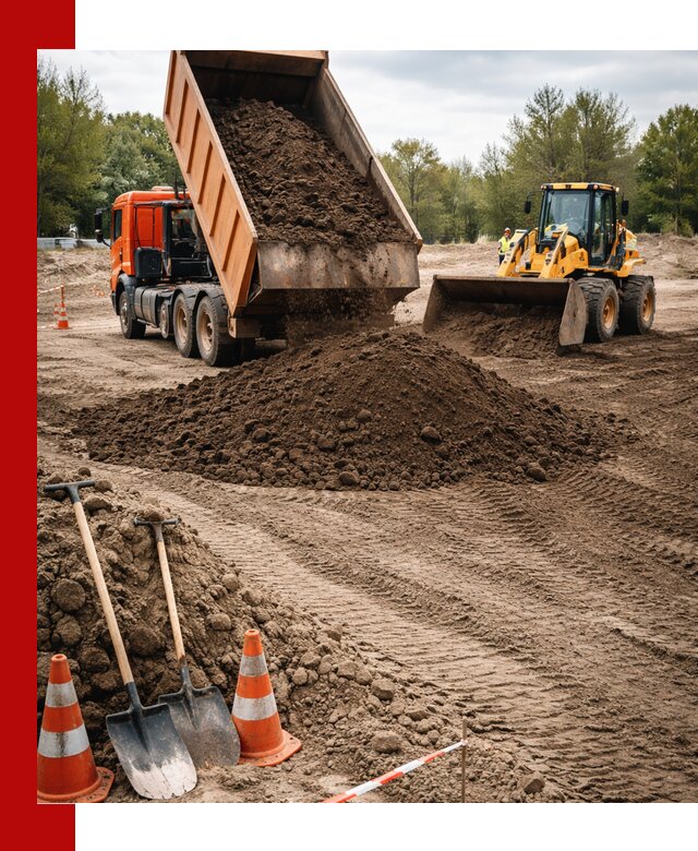 Поставка и доставка планировочного грунта в Кинели
