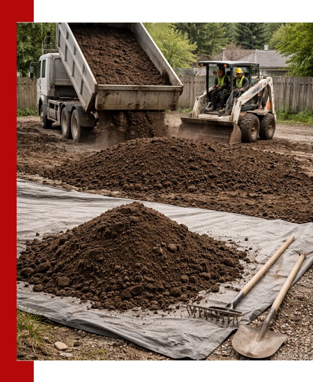 Грунт для отсыпки участка с доставкой в Кинели